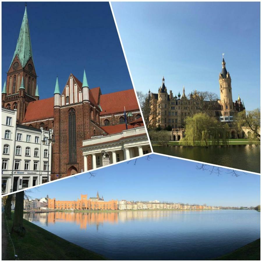 Ferienwohnung Am Schweriner See Raben Steinfeld Ngoại thất bức ảnh